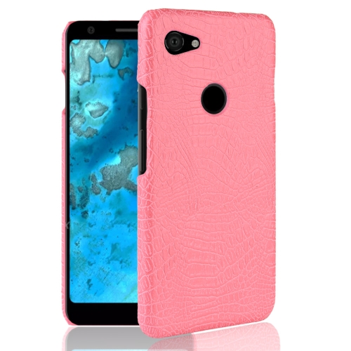 

Shockproof Crocodile Texture PC + PU Case For Google Pixel 3A XL(Pink)