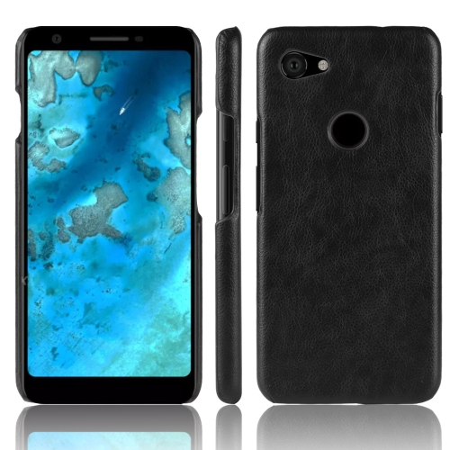 

Shockproof Litchi Texture PC + PU Case for Google Pixel 3a XL(Black)