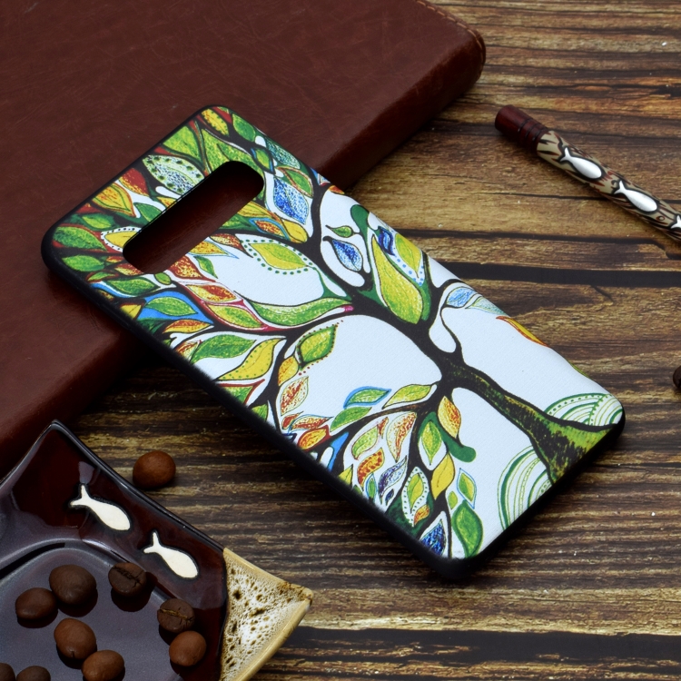 

Painted Soft TPU Protective Case for Galaxy S10(Tree of Life)