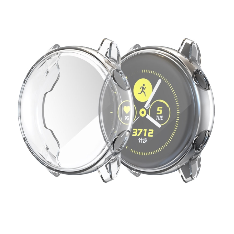 

ENKAY Hat-prince Full Coverage Transparent TPU Case for Galaxy Watch Active