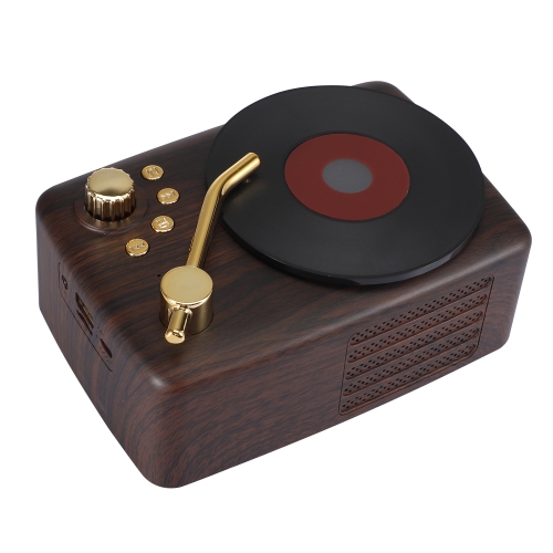 

Retro Style Bluetooth Speaker, Built-in High-sensitivity FM Receiving Antenna, Long-term Voyage