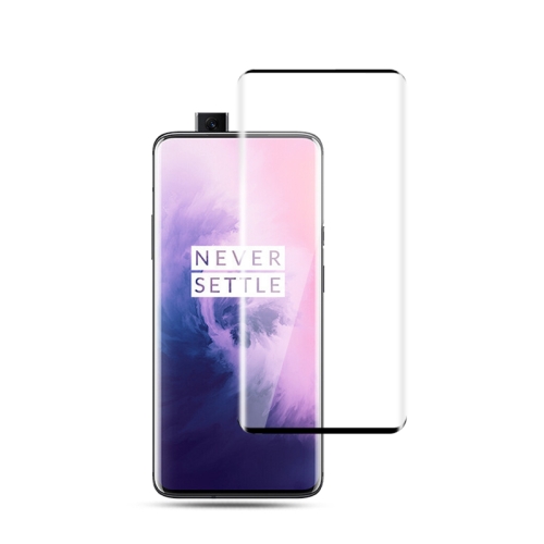 

mocolo 0.33mm 9H 3D Curved Full Screen Silk Print Tempered Glass Film for OnePlus 7 Pro