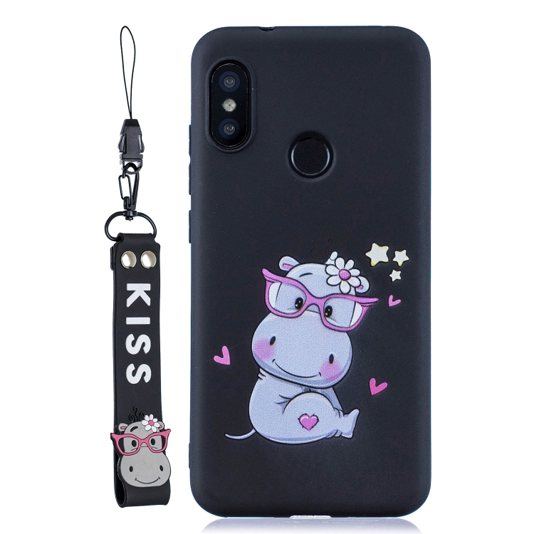 

Liquid Silicone Shockproof Full Coverage Protective Shell for Xiaomi Redmi 6 Pro(Hippo)