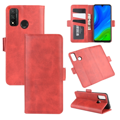 

For Huawei P smart 2020 Dual-side Magnetic Buckle Horizontal Flip Leather Case with Holder & Card Slots & Wallet(Red)