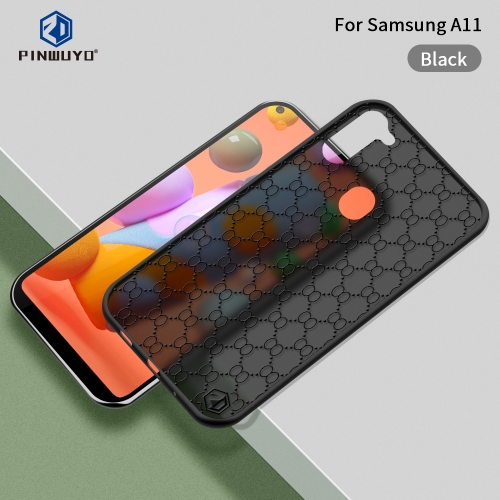 

For Samsung Galaxy A11（U.S） PINWUYO Series 2 Generation PC + TPU Waterproof and Anti-drop All-inclusive Protective Case(Black)