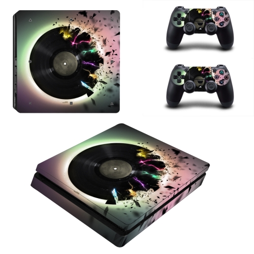 

BY060107 Fashion Sticker Icon Protective Film for PS4 Slim