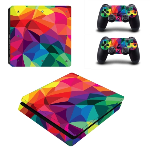 

BY060140 Fashion Sticker Icon Protective Film for PS4 Slim