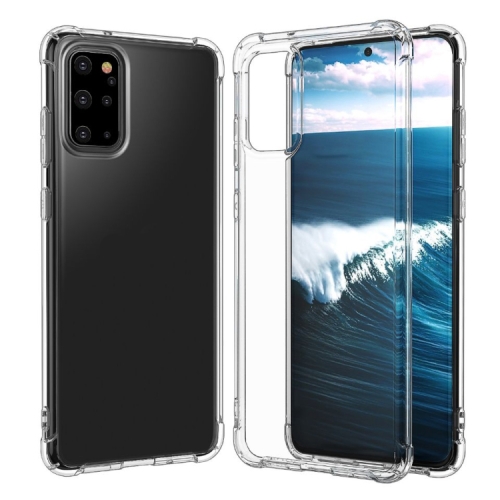 

For Samsung Galaxy M80S/A91/S10 Lite1 Four-Corner Anti-Drop Ultra-Thin Transparent TPU Phone Case(Transparent)