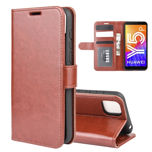 

For Huawei Y5p/Honor 9S R64 Texture Single Horizontal Flip Protective Case with Holder & Card Slots & Wallet& Photo Frame(Brown)