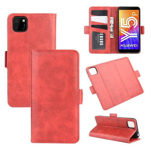 

For Huawei Y5p/Honor 9S Dual-side Magnetic Buckle Horizontal Flip Leather Case with Holder & Card Slots & Wallet(Red)