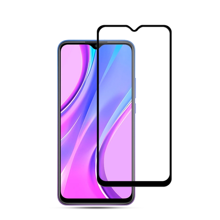 

For Xiaomi Redmi 9A mocolo 0.33mm 9H 2.5D Full Glue Tempered Glass Film