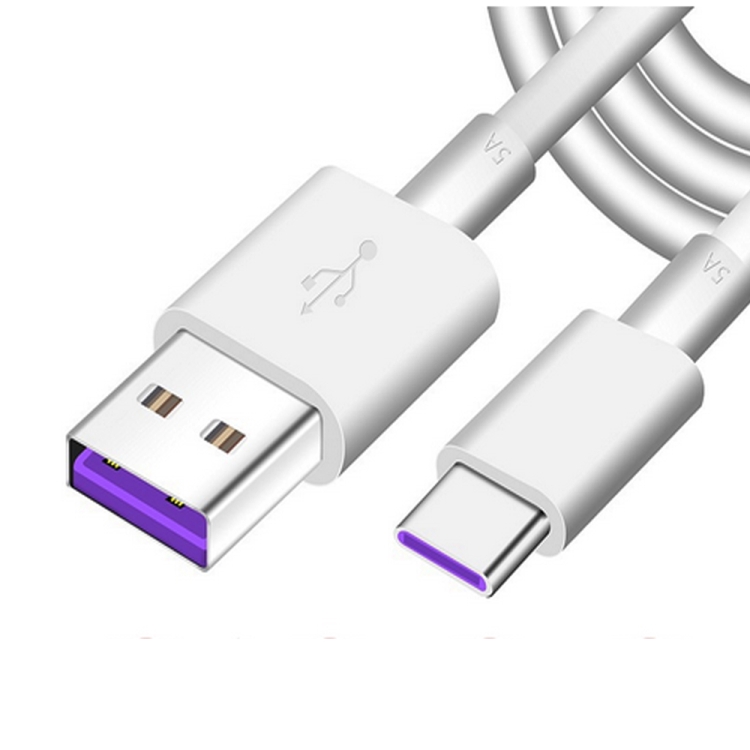 

5A USB to USB-C / Type-C Flash Charging Data Cable, Cable Length: 1.5m