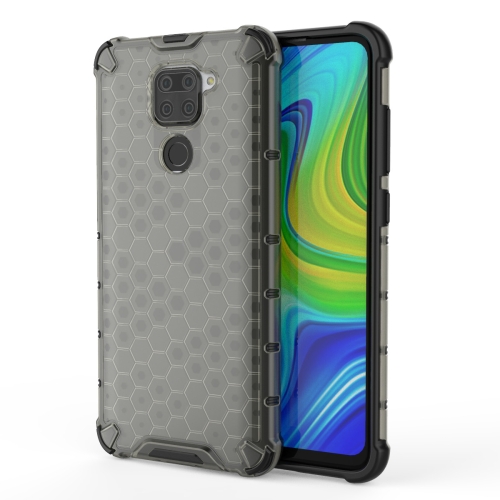 

For Xiaomi Redmi 10X 4G Shockproof Honeycomb PC + TPU Case(Grey)