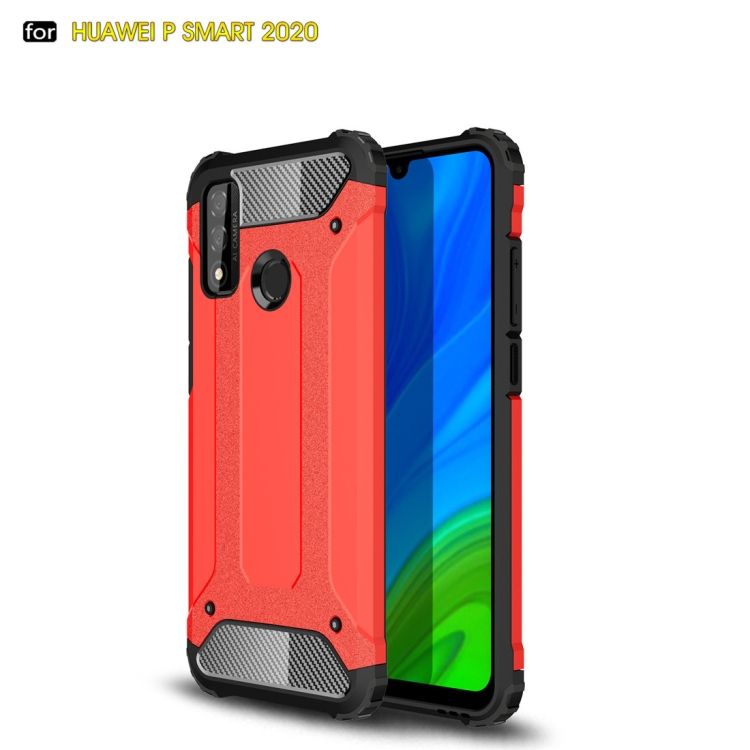 

For Huawei P smart 2020 Magic Armor TPU + PC Combination Case(Red)