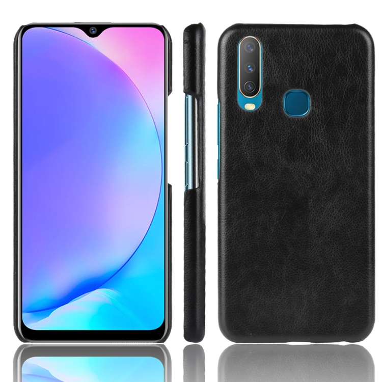 

Shockproof Litchi Texture PC + PU Case For vivo Y17 / Y3(Black)