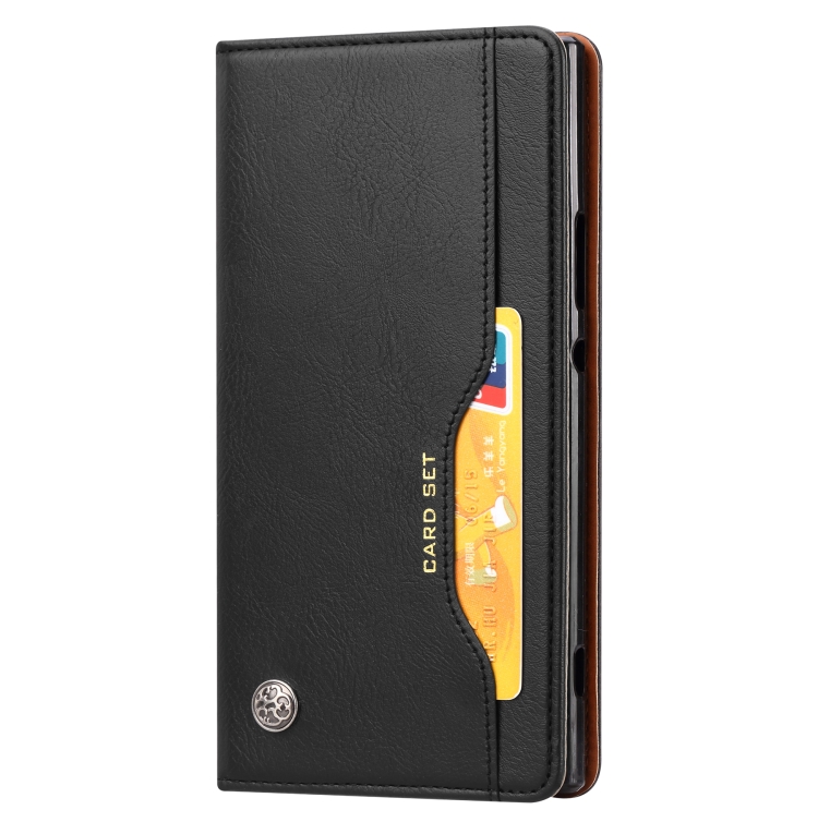 

Knead Skin Texture Horizontal Flip Leather Case for Sony Xperia XA2 Ultra, with Photo Frame & Holder & Card Slots & Wallet(Black)