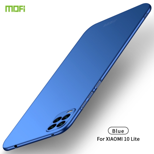 

For Xiaomi Mi 10 Lite MOFI Frosted PC Ultra-thin Hard Case(Blue)