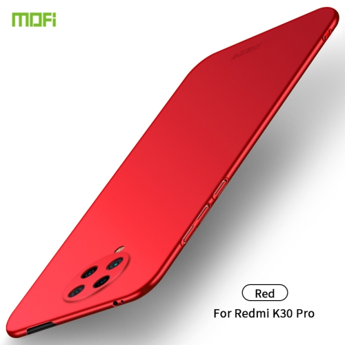 

For Xiaomi Redmi K30 Pro MOFI Frosted PC Ultra-thin Hard Case(Red)