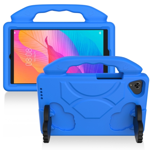 

For Huawei MatePad T8 8.0 (2020) EVA Shockproof Protective Case with Thumb Holder(Blue)