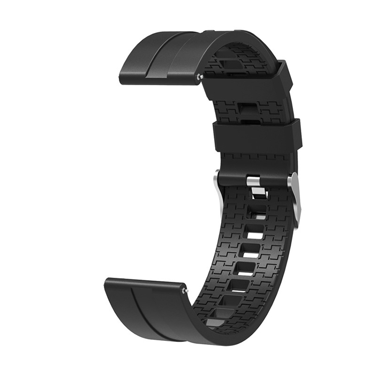 

Suitable For Xiaomi Haylou Solar Watch Silicone Strap Length: 21cm(black)