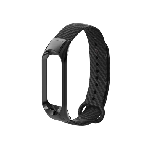 

For Xiaomi Mi Band 2 carbon fiber Replacement Wristbands Bracelet, Host not Included(Black)