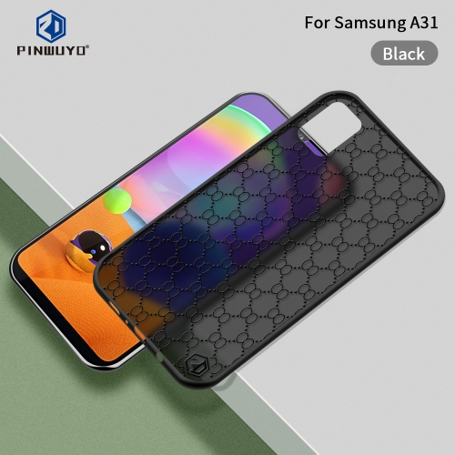 

For Samsung Galaxy A31 PINWUYO Series 2 Generation PC + TPU Waterproof and Anti-drop All-inclusive Protective Case(Black)