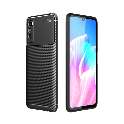 

For Huawei Enjoy Z 5G Carbon Fiber Texture Shockproof TPU Case(Black)