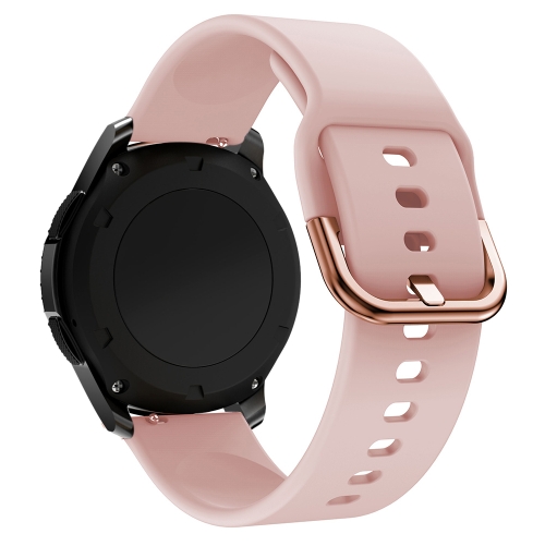 

22mm For Huawei Watch GT2e/GT/GT2 46MM Color Buckle Silicone Watchband(Pink)