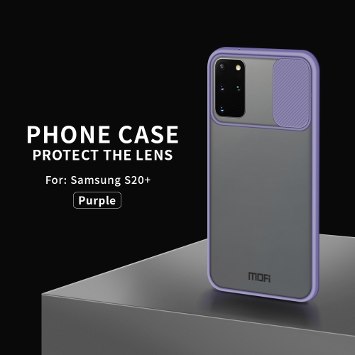 

For Samsung Galaxy S20 Plus MOFI Xing Dun Series Translucent Frosted PC + TPU Privacy Anti-glare Shockproof All-inclusive Protective Case(Purple)