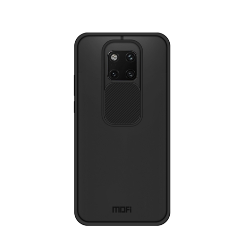 

For Huawei Mate 20 Pro MOFI Xing Dun Series PC + TPU Anti-peep Waterproof And Anti-drop All-inclusive Protective Shell, Translucent Frosted(Black)