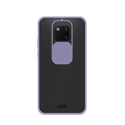 

For Huawei Mate 20 Pro MOFI Xing Dun Series PC + TPU Anti-peep Waterproof And Anti-drop All-inclusive Protective Shell, Translucent Frosted(Purple)