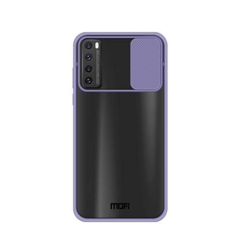 

For Huawei nova 7 MOFI Xing Dun Series PC + TPU Anti-peep Waterproof And Anti-drop All-inclusive Protective Shell, Translucent Frosted(Purple)