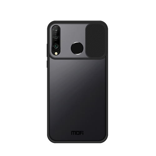 

For Huawei P30 lite MOFI Xing Dun Series PC + TPU Anti-peep Waterproof And Anti-drop All-inclusive Protective Shell, Translucent Frosted(Black)