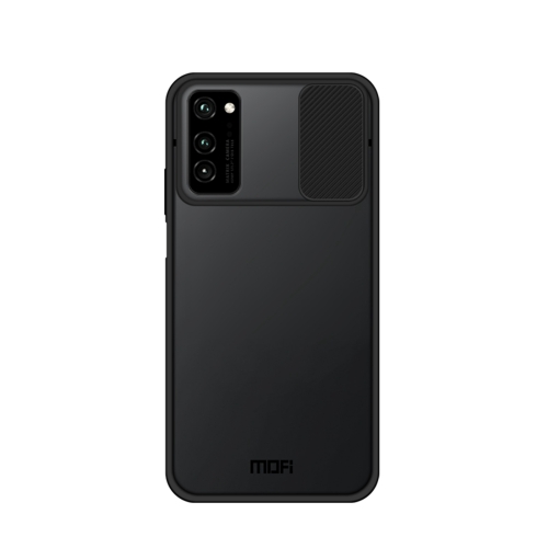 

For Huawei HonorV30 MOFI Xing Dun Series PC + TPU Anti-peep Waterproof And Anti-drop All-inclusive Protective Shell, Translucent Frosted(Black)