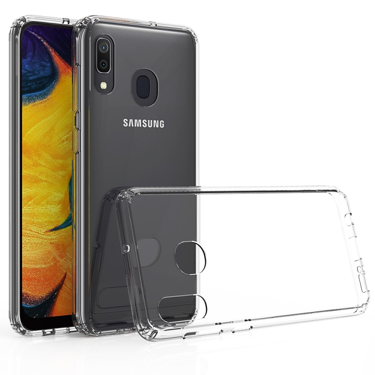 

Scratchproof TPU + Acrylic Protective Case for Galaxy A20 / 30(Transparent)