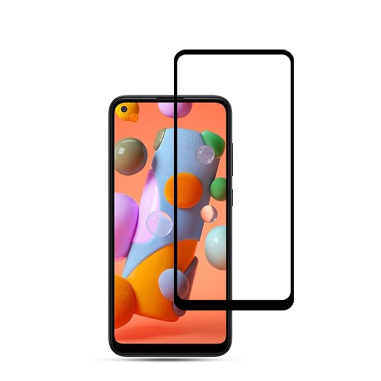 

For Samsung Galaxy A11 mocolo 0.33mm 9H 3D Full Glue Curved Full Screen Tempered Glass Film