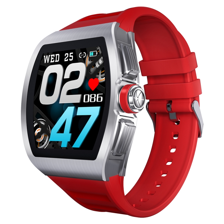 

SANDA M1 1.4 TFT HD Screen Smart Watch IP68 Waterproof,Support Call Reminder /Heart Rate Monitoring/Blood Pressure Monitoring/Sedentary Reminder(Red)