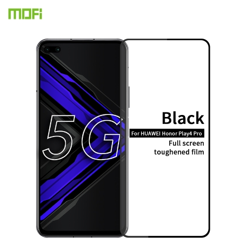 

For Huawei Honor Play4 Pro MOFI 9H 2.5D Full Screen Tempered Glass Film(Black)