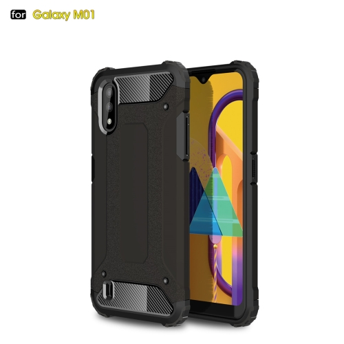 

For Samsung Galaxy M01 Magic Armor TPU + PC Combination Case(Black)