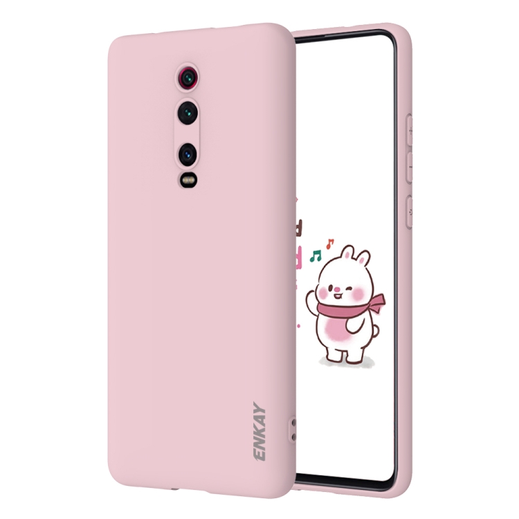 

For Xiaomi Redmi K20 / K20 Pro / XIAOMI MI 9T Hat-Prince ENKAY ENK-PC034 Ultra-thin Solid Color TPU Slim Case Soft Cover(Pink)