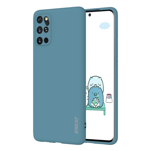 

For Samsung Galaxy S20+ Hat-Prince ENKAY ENK-PC044 Ultra-thin Solid Color TPU Slim Soft Case(Gray-blue)