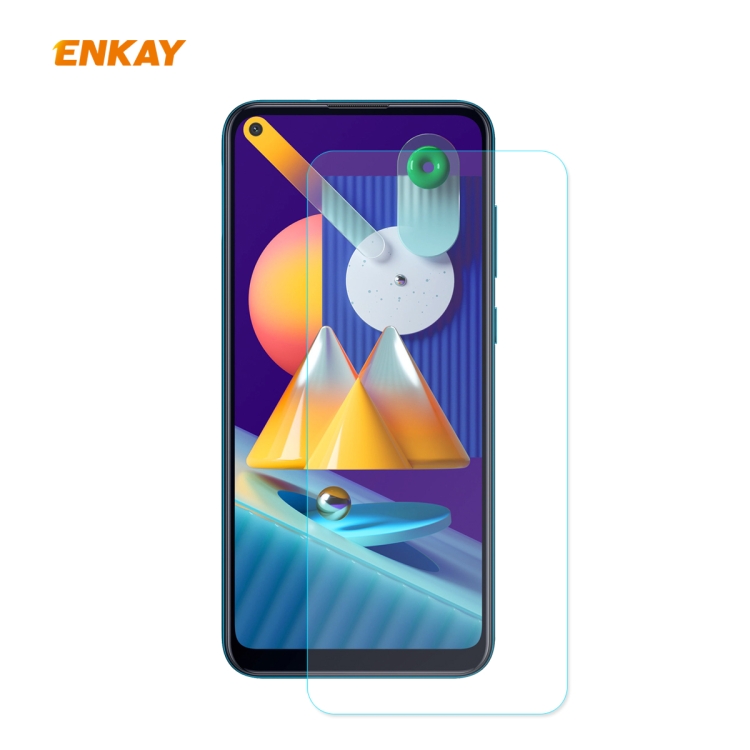 

For Samsung Galaxy A11 / M11 ENKAY Hat-Prince 0.26mm 9H 2.5D Curved Edge Tempered Glass Film