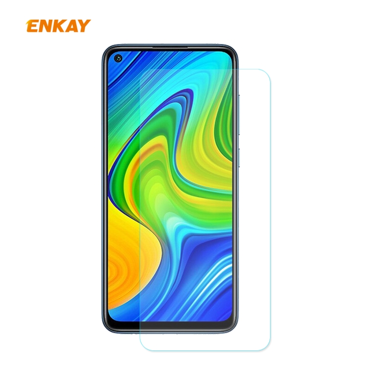 

For Redmi 10X 4G / Redmi Note 9 ENKAY Hat-Prince 0.26mm 9H 2.5D Curved Edge Tempered Glass Film