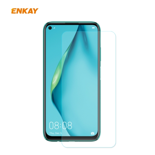 

For Huawei P40 Lite ENKAY Hat-Prince 0.26mm 9H 2.5D Curved Edge Tempered Glass Film
