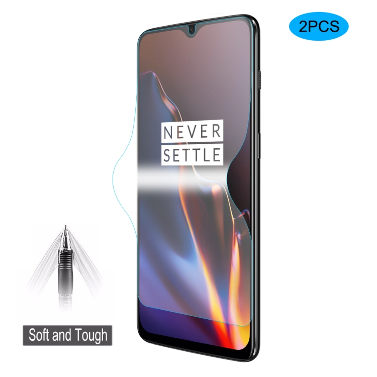 

2 PCS ENKAY Hat-Prince 0.1mm 3D Full Screen Protector Explosion-proof Hydrogel Film for OnePlus 7