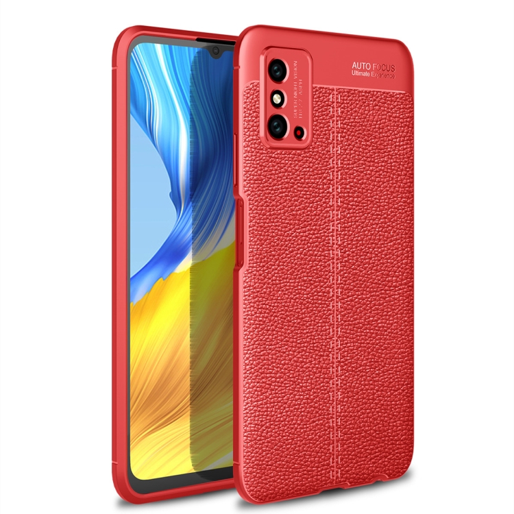 

For Huawei Honor X10 Max 5G Litchi Texture TPU Shockproof Case(Red)
