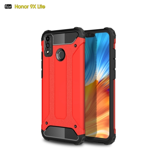 

For Huawei Honor 9X lite Magic Armor TPU + PC Combination Case(Red)