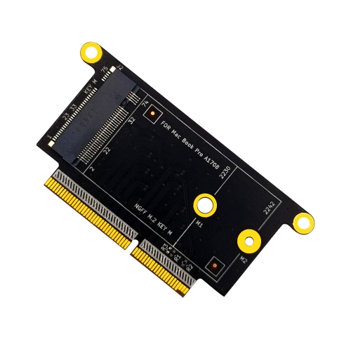 

NGFF M.2 NVMe Key M 2230/2242 Type Adapter for MacBook Pro A1708 Model