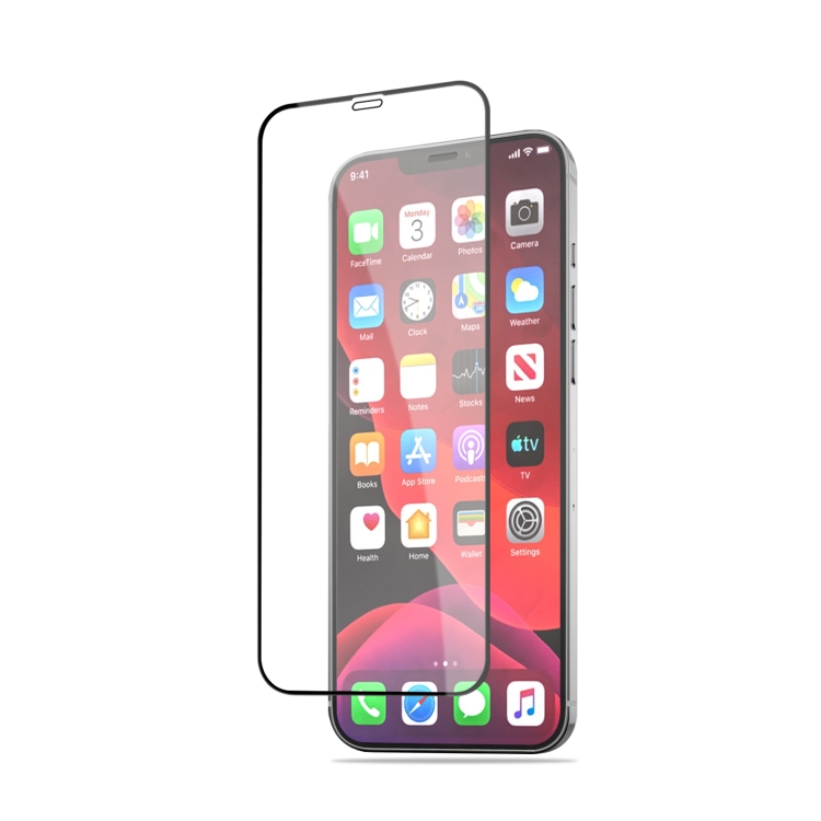 

For iPhone 12 mini mocolo 0.33mm 9H 2.5D Full Glue Tempered Glass Film