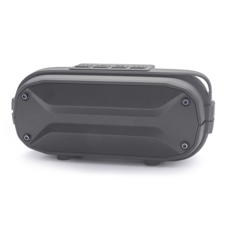 

NewRixing NR3023 Portable Stereo Wireless Bluetooth Speaker, Built-in Microphone, Support TF Card / FM(Gray)